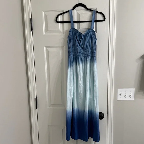 J. Crew Light Blue maxi dress - Picture 1 of 3